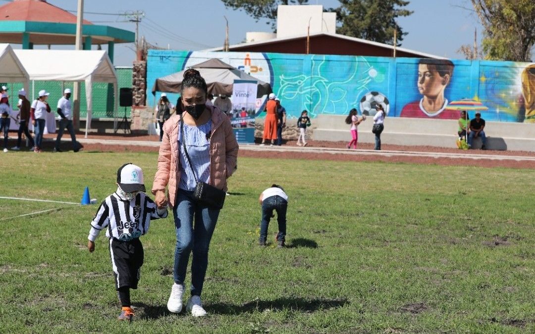 Fortalece Fundación Vinte el tejido social a través del fútbol