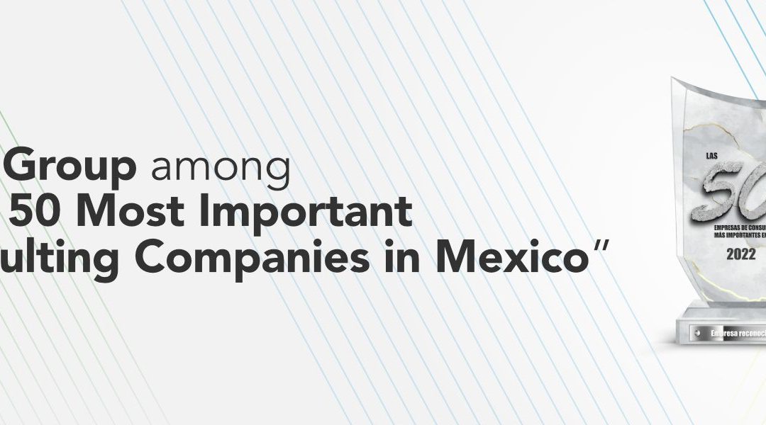 PQE Group, nombrada como una de "Las 50 Empresas de Consultoría más importantes en México"