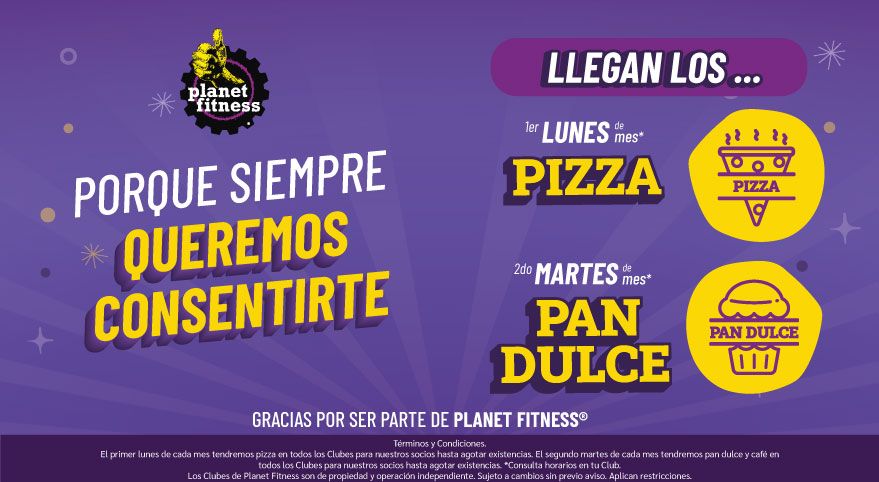 El gimnasio que consiente a sus clientes con pan y pizza