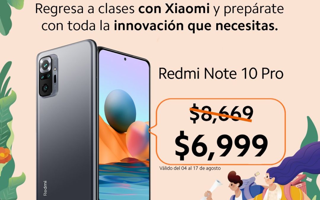 Disfrutar este regreso a clases con los asombrosos descuentos que Xiaomi ofrece en sus productos