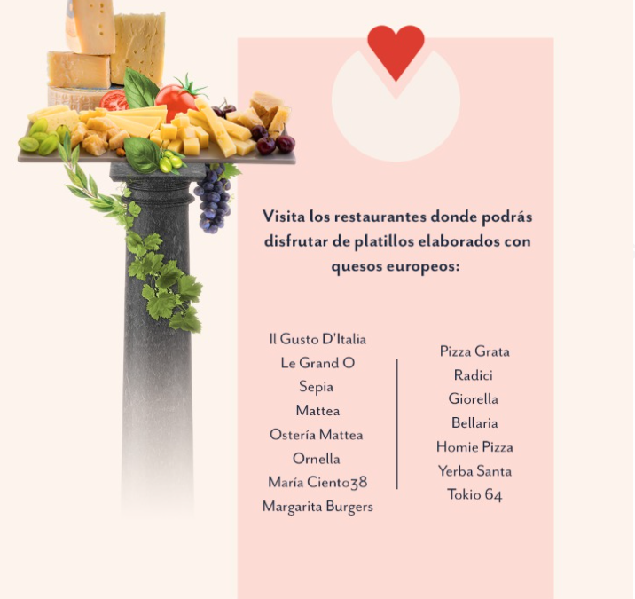 El Festival Made with Amore invade la ciudad con los quesos europeos más exquisitos