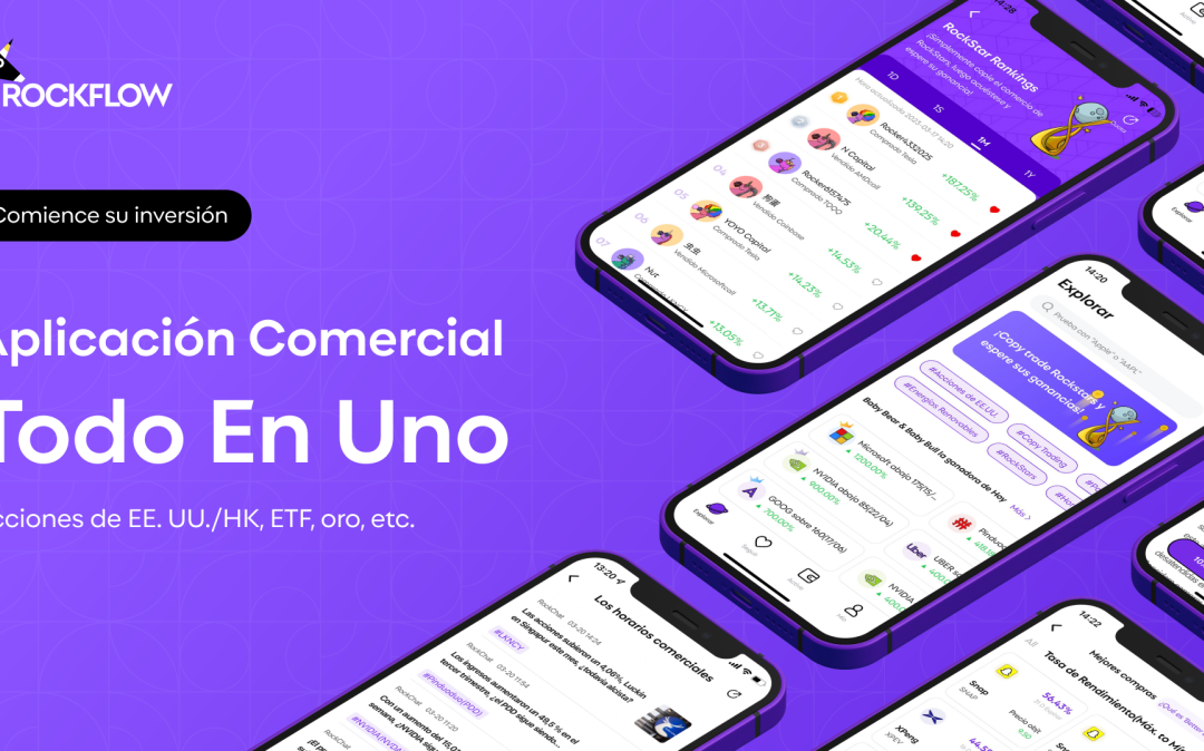 Llega RockFlow, la compañía fintech de IA que facilita el trading para todos
