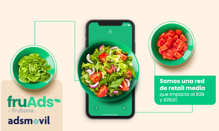 Adsmovil y Frubana lanzan FruAds, el primer retail media dirigido a B2B y B2B2C