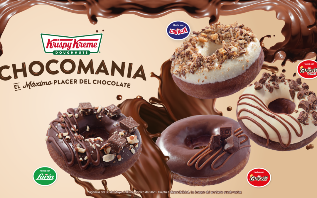 Krispy Kreme invita a probar el máximo sabor del chocolate con Chocomanía