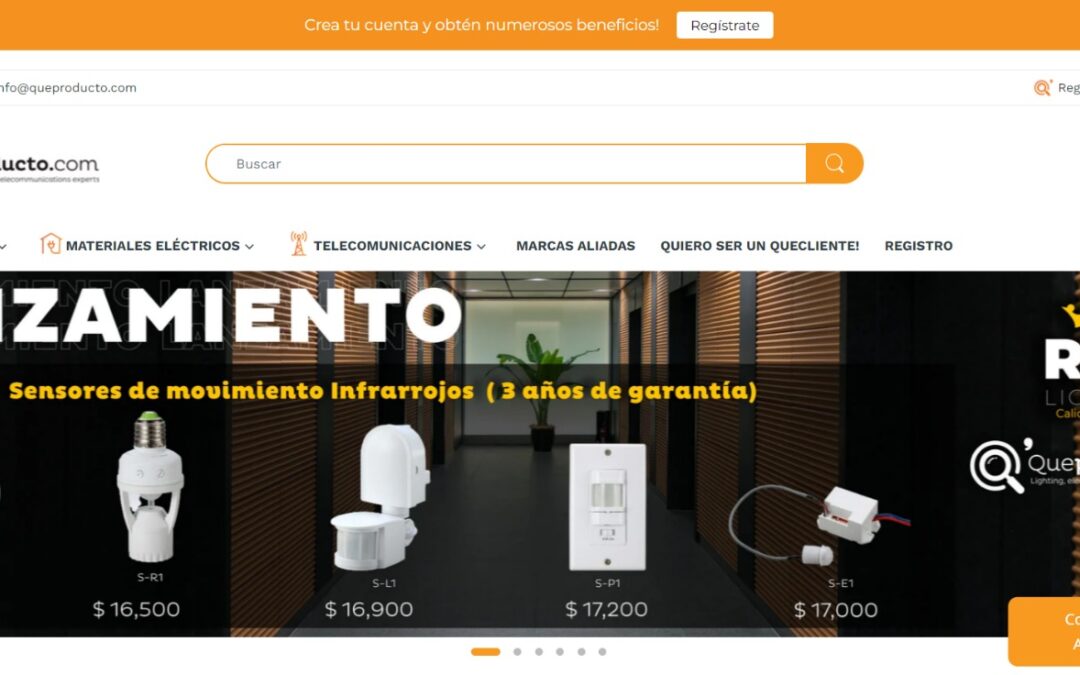 Queproducto.com distribuidor mayorista en productos de iluminación y materiales eléctricos presenta sus múltiples beneficios y ventajas