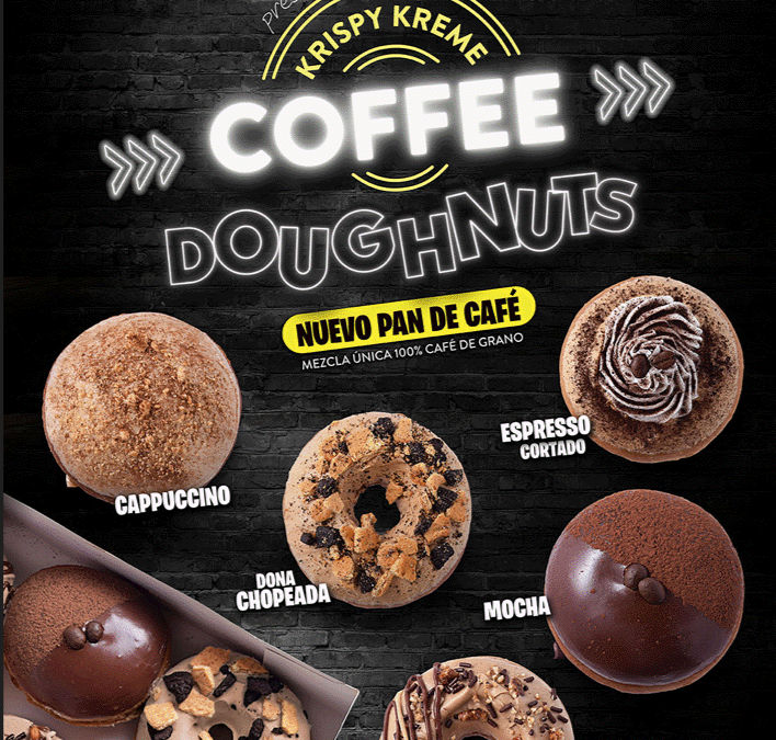 Krispy Kreme lanza la nueva colección Gourmet de Donas Coffee Doughnuts