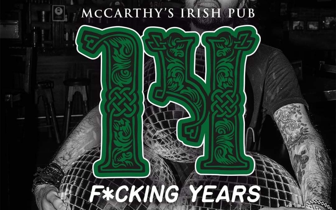 McCarthy´s Irish Pub cumple 14 años