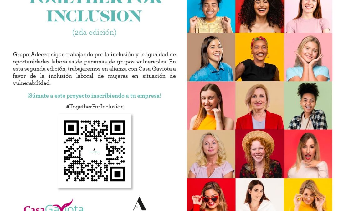 Adecco lanza iniciativa nacional para generar oportunidades de empleo para mujeres en situación vulnerable