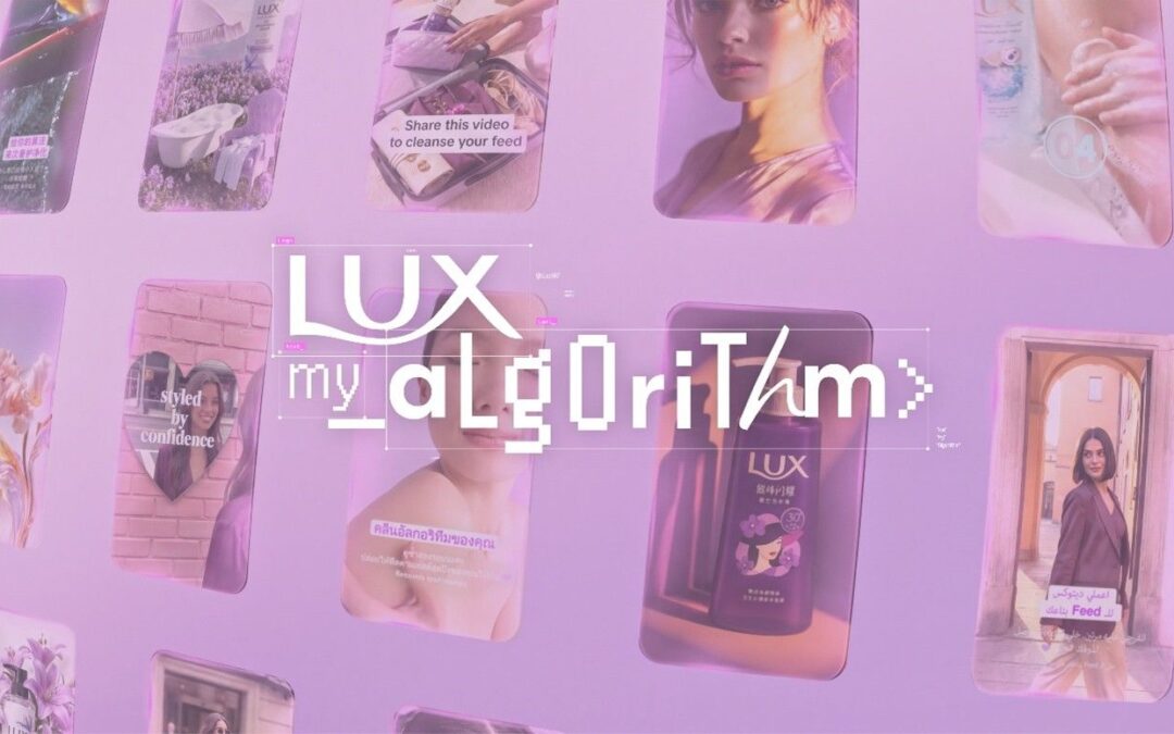LUX transforma sus anuncios en «limpiadores de algoritmos» para influenciar y renovar el feed digital