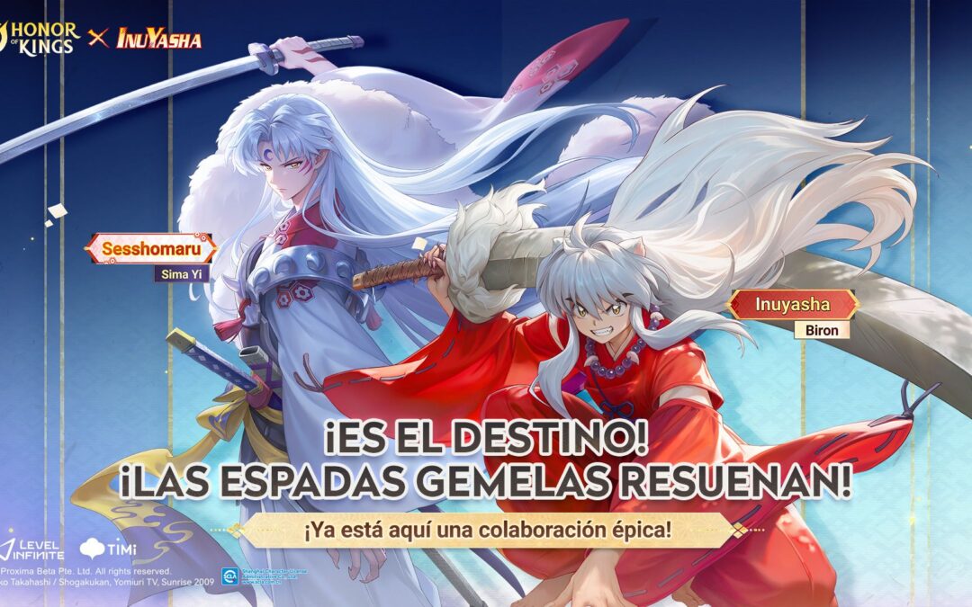 Honor Of Kings se une a InuYasha para presentar aspectos exclusivos y nuevas experiencias de juego