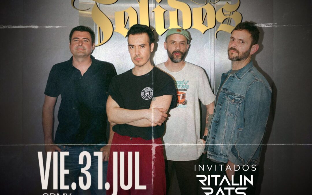 Tolidos regresa a la Ciudad de México con un concierto en Foro La Paz; Ritalin Rats será la banda invitada