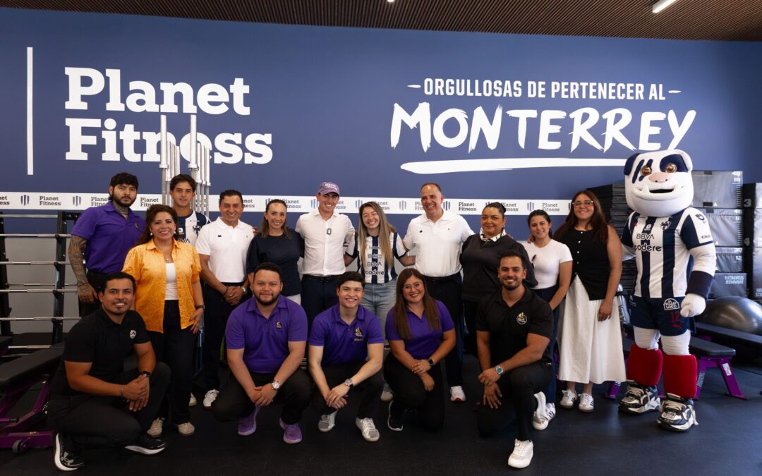 Planet Fitness® México lleva su fuerza a los gimnasios de Rayados