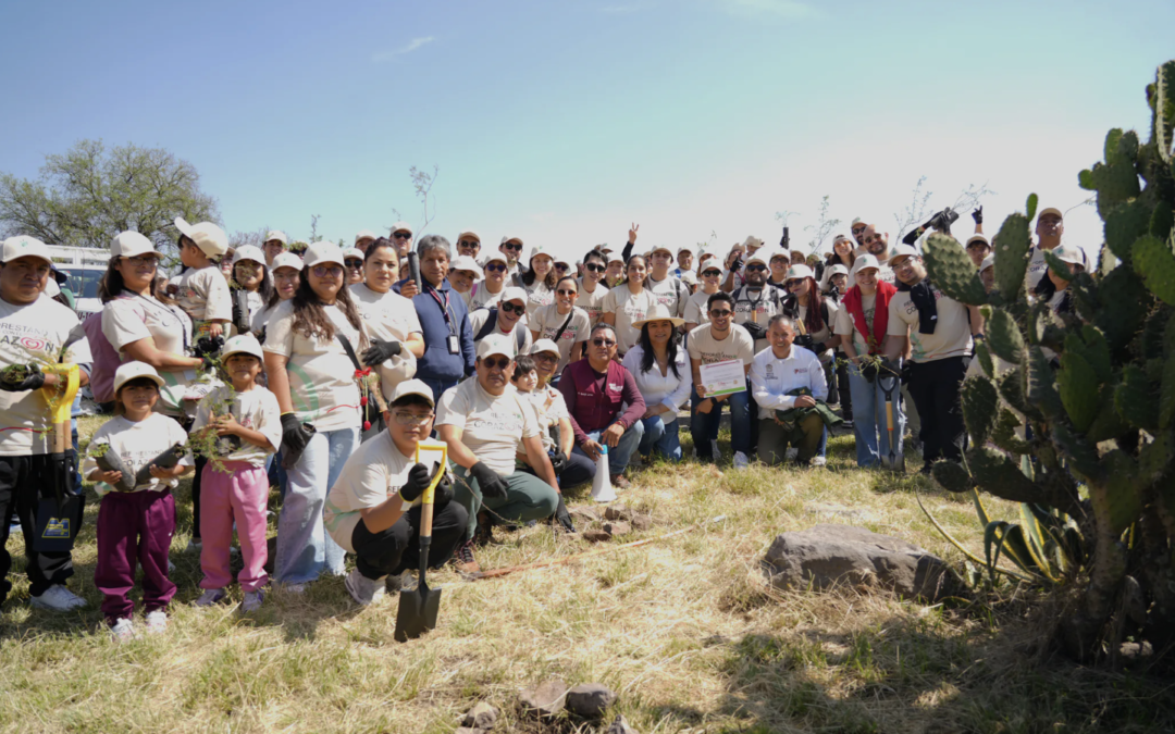 Reforestando con el Corazón regresa a Sierra de Guadalupe