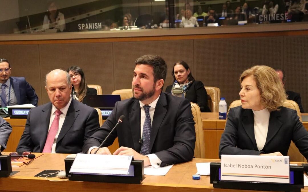 Presidente de Cox lleva a la ONU la necesidad de reforzar las infraestructuras energéticas en Latinoamérica